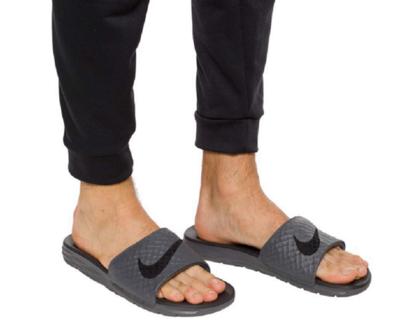 Dép Nike Benassi Solarsoft 'Dark Grey' 705474-090 - Ảnh 5