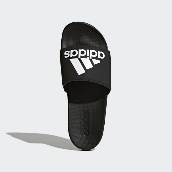 Dép Adidas Adilette Cloudfoam Plus Logo Slides Black CG3427 - Ảnh 4