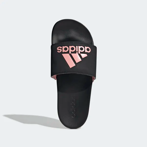 Dép Adidas Adilette Comfort Slides  Black Pink EG1866 - Ảnh 4