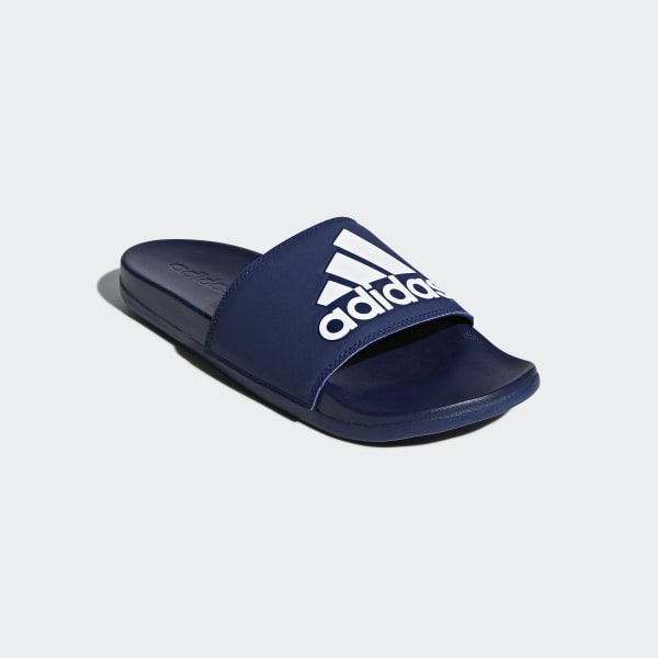 Dép Adidas Adilette Comfort Slides Blue B44870 - Ảnh 2