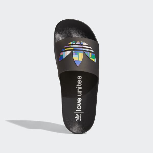 Dép Adidas Adilette Slides 'Pride Core Black' FY9017 - Ảnh 5