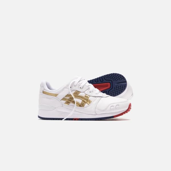 Giày Asics x Ronnie Fieg Gel-Lyte III Super Gold AI1203A044 100 - Ảnh 2