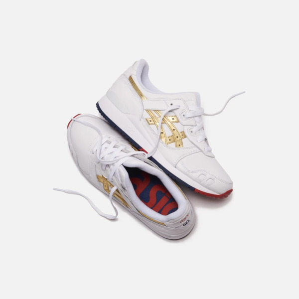 Giày Asics x Ronnie Fieg Gel-Lyte III Super Gold AI1203A044 100 - Ảnh 4
