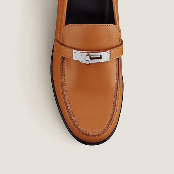 Giày Hermes Destin Loafer 'Light Naturel' H212114ZA3405 - Ảnh 4