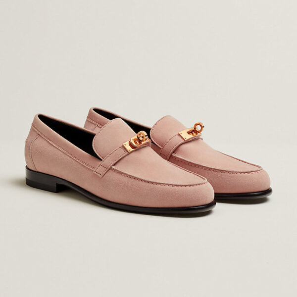 Giày Hermes Destin Loafer 'Rose Opaline' H212116ZR0360 - Ảnh 3
