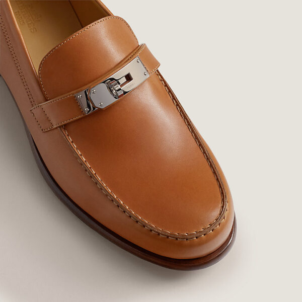 Giày Hermes Destin Loafer 'Natural H' H221970ZANH430 - Ảnh 4
