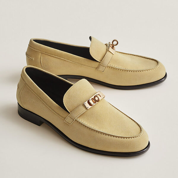 Giày Hermes Destin Loafer 'Beige Crin' H222080ZB5360 - Ảnh 2