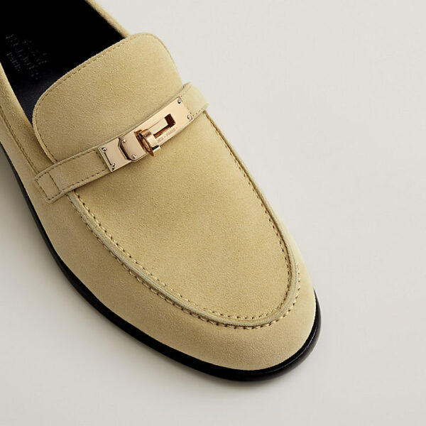 Giày Hermes Destin Loafer 'Beige Crin' H222080ZB5360 - Ảnh 5