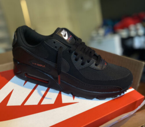 Giay Nike Air Max 90 'Black Sport Red' DC9388-002