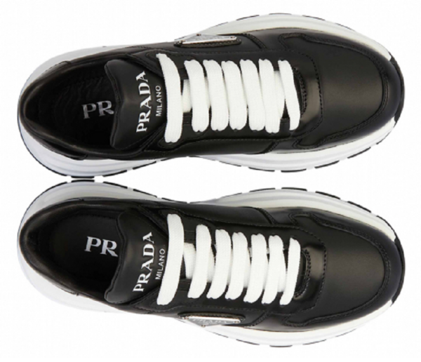 Giày Prada Spazzolato Logo 'Black' 1E804M 3LKI F0632 - Ảnh 5