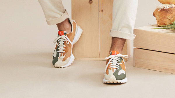 Giày New Balance Todd Snyder x 327 'Farmers Market Pack Wheat' MS327TSC - Ảnh 6