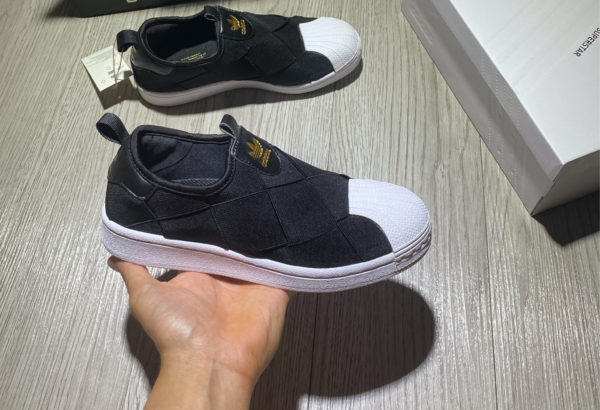 Giày Adidas Superstar Slip On 'Black' FV3187 - Ảnh 5