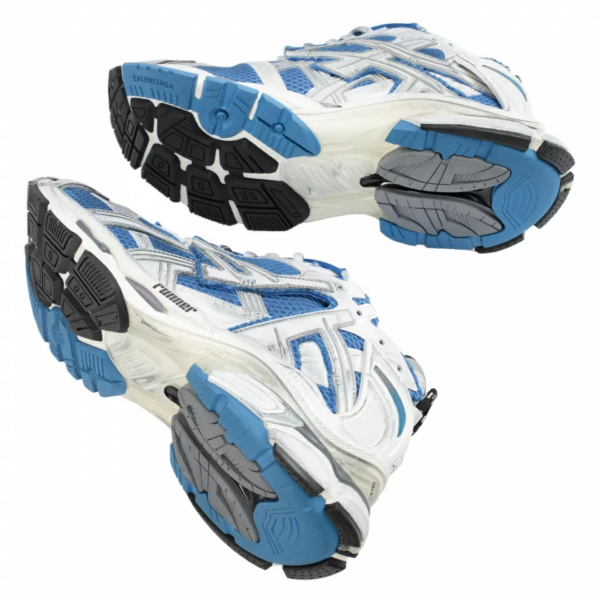 Giày Balenciaga Runner Sneaker 'Blue' 677403 W3RB3 4912 - Ảnh 5