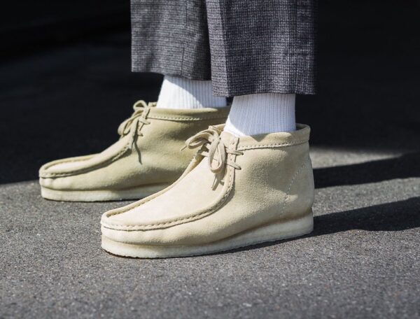 Giay Clarks Wallabee Boot 'Maple Suede' 261-55516