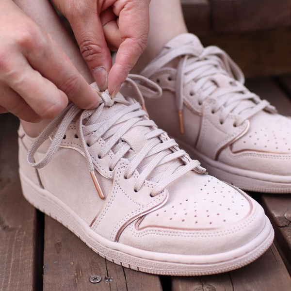 Giày Nike Wmns Air Jordan 1 Retro Low NS 'Particle Beige' AO1935-204 - Ảnh 2