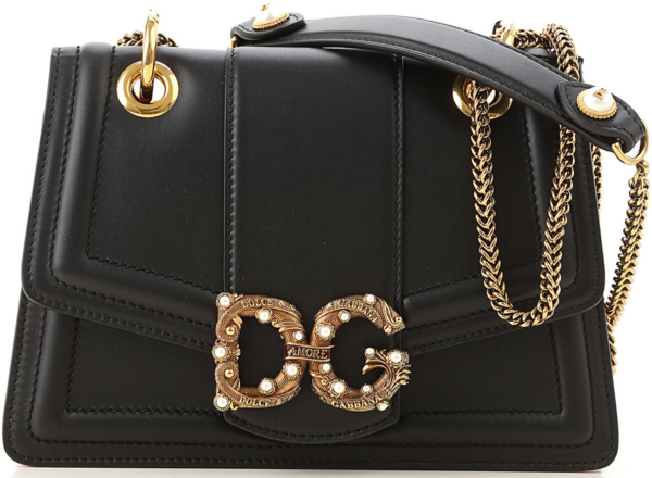 Tui Dolce & Gabanna Amore Shoulder Bag 'Black' BB6676AK2968B941