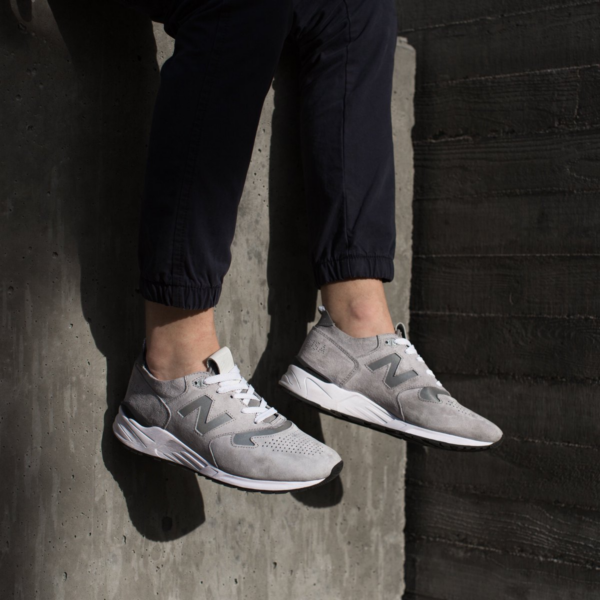 Giày New Balance 999 Made in USA 'Grey White' M999RTED - Ảnh 2