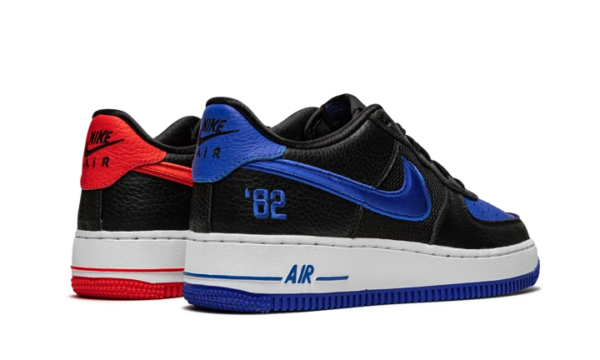 Giày Nike Air Force 1 LV8 GS 'Black Chile Racer Blue' DH0201-001 - Ảnh 3