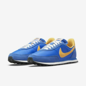 Alternative view of Giày Nike Waffle Trainer 2 'Blue University Gold' DH1349-402