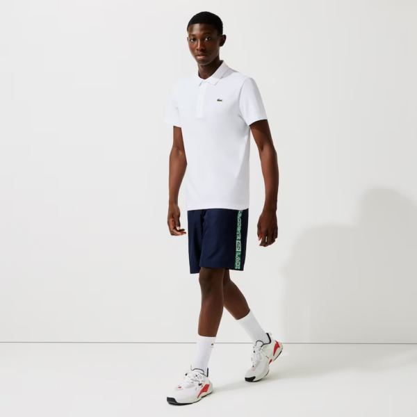 Áo Lacoste Sport Cotton Blend Polo Shirt 'White' DH2881-11-800 - Ảnh 4