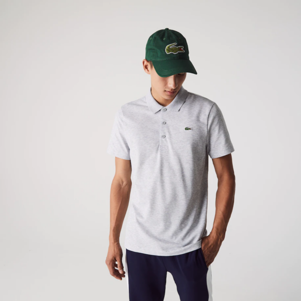 Áo Lacoste Lacoste Short Sleeve Karati Basic Polo Shirt Gray DH2881-P5V - Ảnh 4