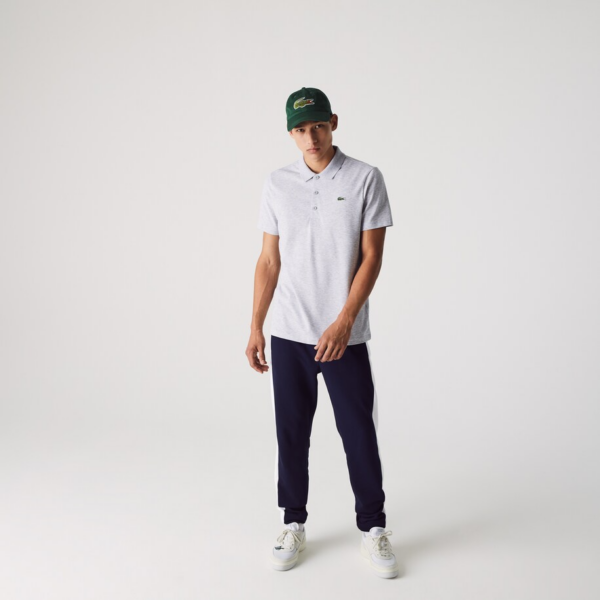 Áo Lacoste Lacoste Short Sleeve Karati Basic Polo Shirt Gray DH2881-P5V - Ảnh 3