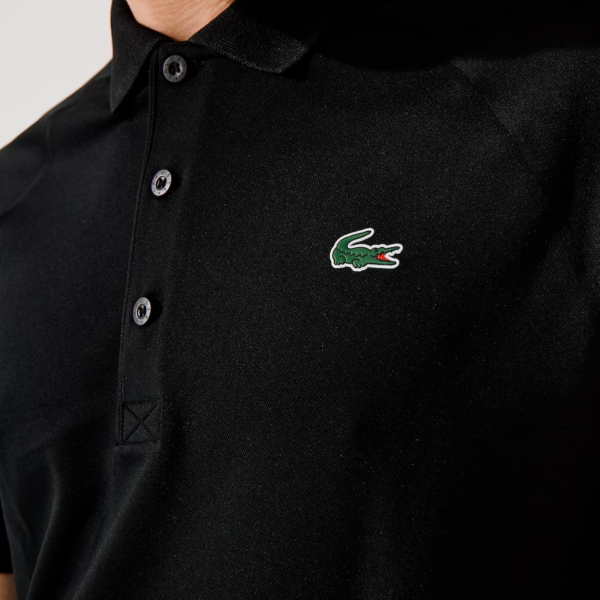 Ao Lacost Sport Breathable Interlock Polo 'Black' DH3201-11-031