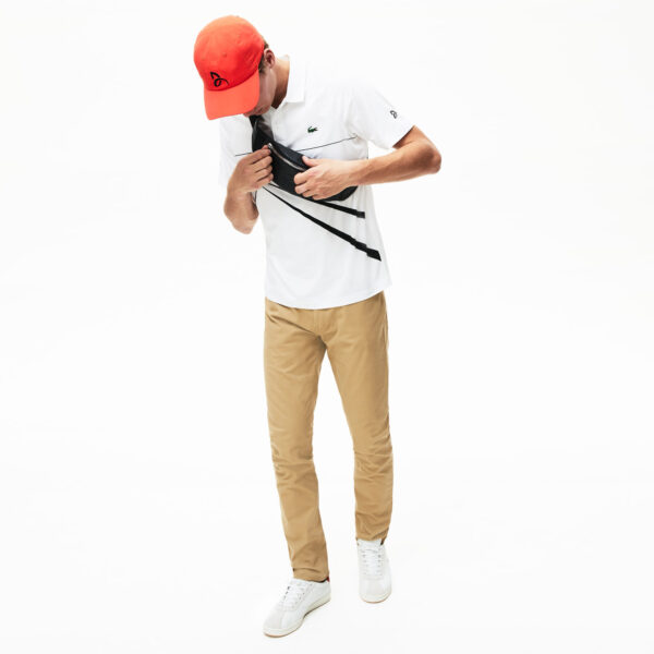 Áo Lacoste Polo Novak DjoDjokovic Stretch DH3382-51-9UZ - Ảnh 4