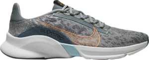 Giay Nike SuperRep Go 3 Flyknit 'Wolf Grey Arctic Orange' DH3394-004