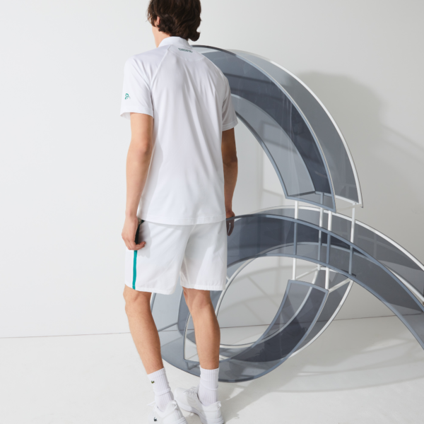 Áo Lacoste Men's SPORT x Novak Djokovic Polo Shirt DH4743-EMA - Ảnh 5