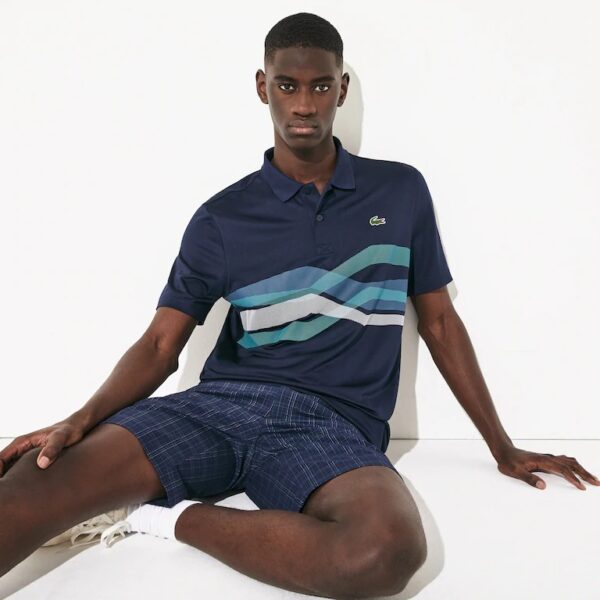 Áo Lacoste Polo SPORT Graphic Breathable Golf DH4761-51-XSP - Ảnh 3