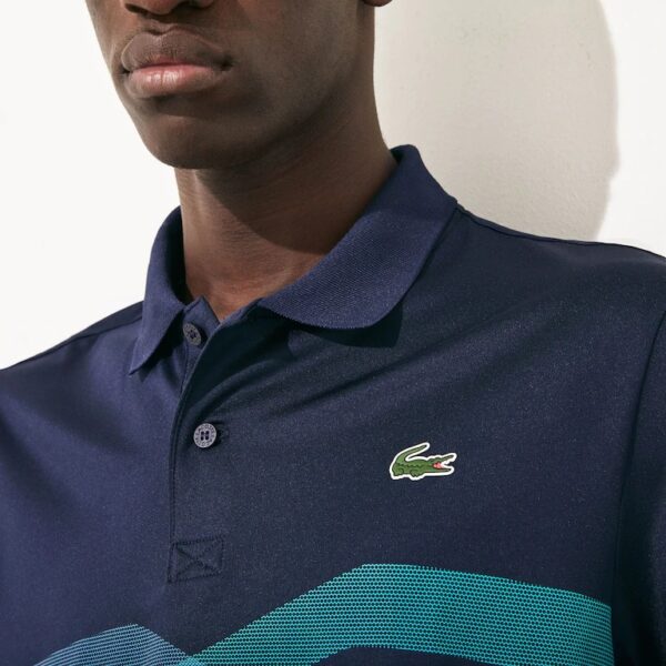 Áo Lacoste Polo SPORT Graphic Breathable Golf DH4761-51-XSP - Ảnh 2