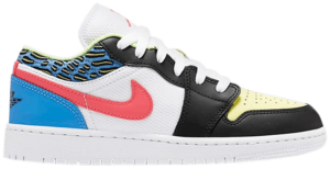 Giày Nike Air Jordan 1 Low GS 'Funky Patterns' DH5927-006