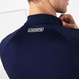 Alternative view of Áo Lacoste Polo Novak Djokovic Stripe Block DH7974-51-525