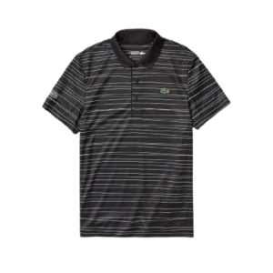Áo Lacoste Polo Tennis Pique Black White HJS DH8481-00-HJS