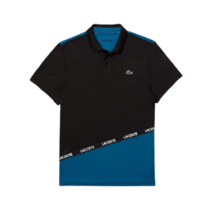 Áo Lacoste Polo Sport Pique Black Blue DH8548-51-1VK