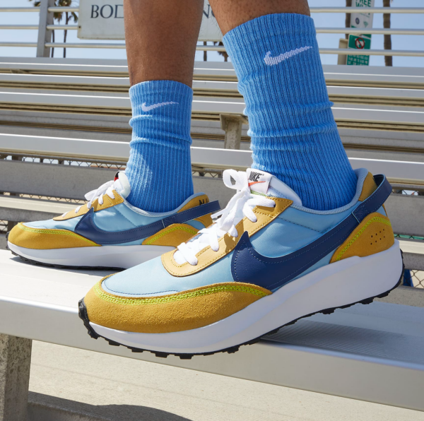 Giày Nike Waffle Debut 'Border Blue' DH9522-400 - Ảnh 6
