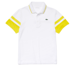 Áo Lacoste Striped Sleeves Breathable Polo Shirt DH9681-W22