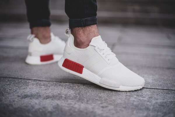 Giày Adidas NMD R1 Off White 'Lush Red' B37619 - Ảnh 7