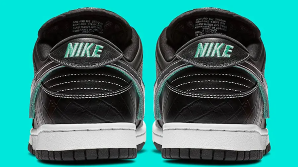Giày Nike Diamond Supply Co. x Dunk Low Pro SB 'Black Diamond' BV1310-001 - Ảnh 8