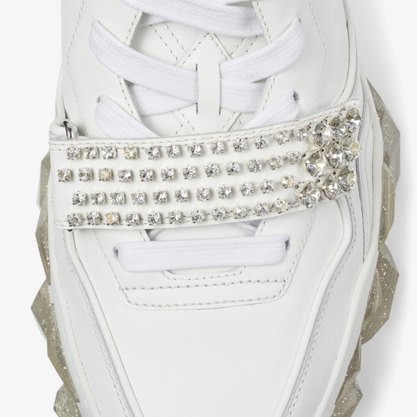 Giày Jimmy Choo Diamond X Strap M 'White' DIAMONDXSTRAPMADH081097 - Ảnh 6
