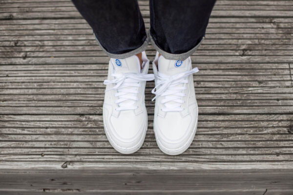 Giày Adidas Supercourt 'Clean Classics Collection White Collegiate Royal' FU9728 - Ảnh 7