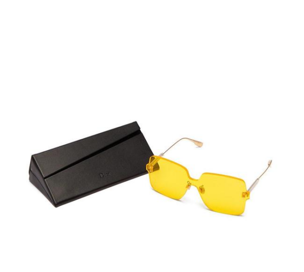 Kính Dior Square Gold 99mm COLORQUAKE1-40GHO - Ảnh 3