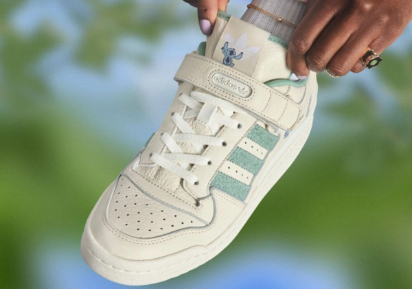 Giày Adidas Forum Low Disney Stitch 'Wonder White' HQ6374 - Ảnh 3