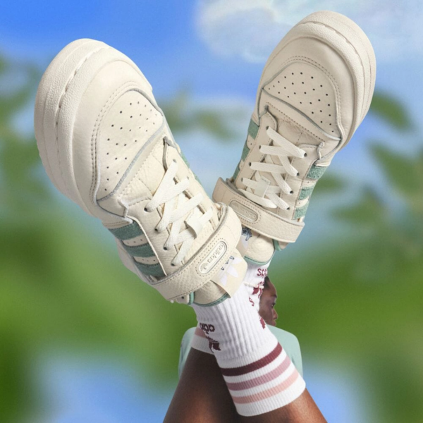 Giày Adidas Forum Low Disney Stitch 'Wonder White' HQ6374 - Ảnh 2