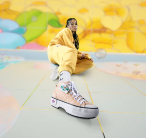 Giay Adidas Disney Nizza Trek W 'Legacy Burgundy' GZ1654