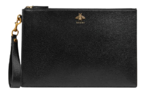 Túi Gucci Animalier Leather Pouch 'Black' 523684-DJ20T-1000