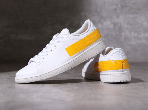 Giày Nike Air Jordan 1 Centre Court 'University Gold' DJ2756-102 - Ảnh 5