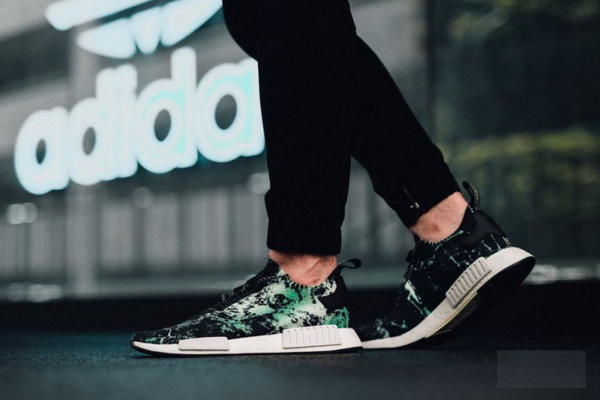 Giày Adidas NMD R1 PK "Green Marble" BB7996 - Ảnh 4