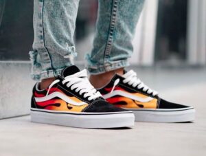 Alternative view of Giày Vans Old Skool flame VN0A38G1PHN1